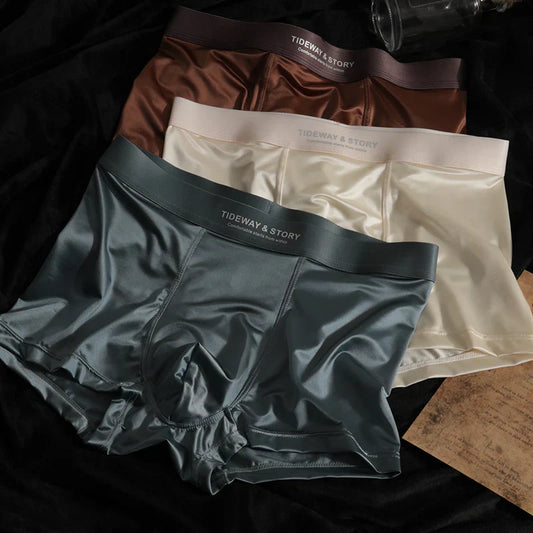 Boxers Homme Ice Silk – Confort Ultime & Élégance au Quotidien